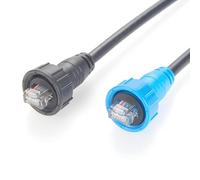 Marine Network Cable for Garmin RJ45 CAT6 Male to Male, Ethernet Cable for GPSMAP, GMR, GSD, ECHOMAP Ultra/Plus/UHD, Navigation Screen, GMS 10, GMR Fantom, Fish Finder, 1M