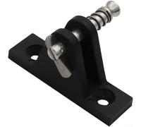 Marine Nylon Bracket for Connecting Canopy Support Poles to Boat Deck Surfaces Without Drilling Additional Holes (B)