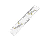 Marine Parallel Ruler Clear Scales, 450MM, Nautical Charts