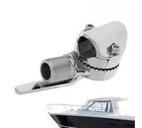 Marine Radio Antenna Mount - 316 Stainless Steel 15 x 8 x 9 cm 400g Adjustable Ratchet Mount Bracket | VHF Antenna Mount Bracket for Bridge Rail Navigation Hardware Accessory