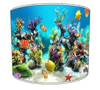 Marine Reef Fish Under The Sea Life Lampshade For A Ceiling Light In 3 Sizes - Free Personalisation
