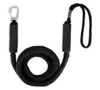 Marine Rope, Boat Bungee Dock Lines Cords Docking Rope for Watercraft SeaDoo Jet Ski Pontoon Canoe Power Mooring Accessories(Nero)