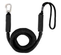 Marine Rope, Boat Bungee Dock Lines Cords Docking Rope for Watercraft SeaDoo Jet Ski Pontoon Canoe Power Mooring Accessories(Nero)