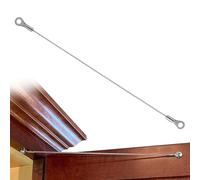 Marine Rope Pin - Door Opening Restrictor | Cabinet Door Hinge Limiter, Cabinet Door Hinge Restrictor, Multipurpose Door Retention for Kitchens, Wardrobe, Bathroom and Other Places