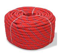 Marine Rope Polypropylene 12mm 50m Red Durable Boating Yacht Sailing vidaXL