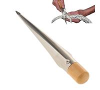 Marine Rope Splicing Spike - Solid Steel Fid, Reliable Rigging Tool | Heavy Duty Ropework Accessory, Stainless Steel Rope Fid, Durable Splicing Spike For Sailing Boating Climbing Dock Lines