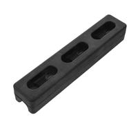 Marine Rubber Boat Dock Line Snubber for Mooring, Black