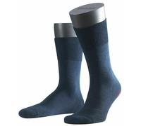 FALKE Unisex Run U Sso Cotton Plain 1 Pair Socks, Blue Marine 6120, 8-9