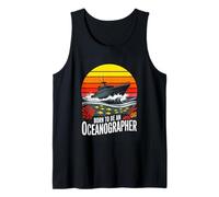 Marine Science Born to Be an Oceanographer Tank Top