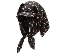 Marine Serre Women's Moon Silk Veiled Cap Inverse Tan