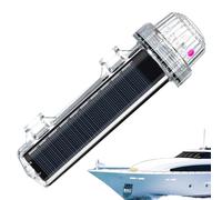 Marine Signal Light -Marine Flashing Light, Marine Led Light | Waterproof Intelligent Light Control Sensing Lamp, Solar Powered Fishing Light, Solar Powered Safety Beacon Light for Fishing Boating