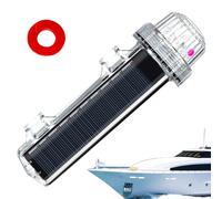 Marine Signal Light - Waterproof LED Boat Navigation | High-Intensity Lamp For Safety, Kayaks, Rafts & Yachts Battery-Powered, Long-Range Visibility
