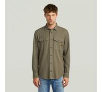 G-star Marine Long Sleeve Shirt Green M Men