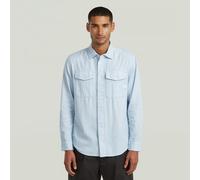 Marine Slim Shirt - Light blue - Men XXL