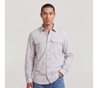 G-star Marine Slim Long Sleeve Shirt White S Men