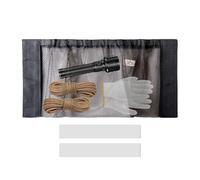 Marine Storage Net - Waterproof Boat Cabin Organizer with Strong Glue | Multifunctional Gear Holder for Equipment, Flashlights, Gadgets and Fishing Stack Deck Solution