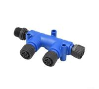 Marine T Connector, For NMEA 2000 Connector Cable, For GARMIN,For SIMRAD, Navigation Sensor(1 male to 3 female)