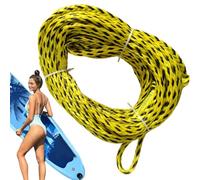 Marine tow rope: traction line for water sports, floating rope for boats, cable ara wakesurf, function đe control d´e tension that absorbs shock, equipment náu