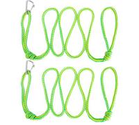Marine Tow Rope with Stainless Steel Hook, Heavy Duty Dock Line for Kayak, Jet Ski, Pontoon, PWC