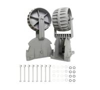 Marine Trolley Wheels Boat Wheel Assembly Trailer Transport Wheels Brackets Adjustable Positions Nylon Material Suitable for moving kayaks and small boats from garage to beach or lakeside