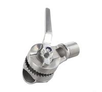 Marine VHF Antenna Mount Base, 316 Stainless Steel with Adjustable Ratchet, for 22-25mm Rail Diameter Boats Yachts RVs