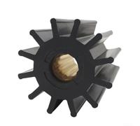 Marine Water Pump Impeller 3.75in Direct Fit Replacement | for neoprene material, 12 blades, design, direct replacement, fits Jabsco pumps