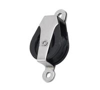 MarineNow 30mm Sailing Cheek Block Marine 316 Stainless Steel Rope Pulley Nylon Sheave (01-Pack)