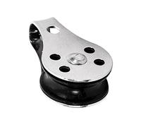 MarineNow Sailing Block Marine 316 Stainless Steel Rope Pulley Nylon Sheave Single Lashing Eye (10-pack)