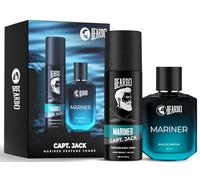 Mariner Perfume EDP 50ml & Mariner Captain Jack Perfume Body Spray 120ml for Men | Eau DeParfum | Long LastingPerfume for Men | Deodorant Spray forMen | Fresh, Aqua Notes
