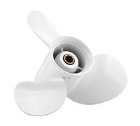 Mariner Propeller, Aluminum Propeller, 1Pc Aluminum 9 1/4 x 11j Fit for Yamaha 9.9-15-20HP 3 Blade Aluminium 8 Spline Propeller