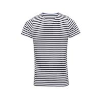 Asquith & Fox Mens Mariniere Coastal Short Sleeve T-Shirt RW6029