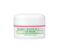 Mario Badescu Lip Mask with Watermelon & Basil for All Skin Types Overnight Lip Treatment Enriched With Skin Softening Coconut Oil Hydrating Sh