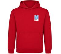 Mario Balotelli Manchester City Icon Frame Men's Hoodie - Red / 5XL