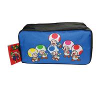 Mario Bros Pencil Case Zip Up feat Toad for Stationery