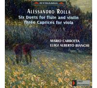 Mario Carbotta, Bianchi - Rolla: Six Duets For Flute And Violin - Three Caprices For Viola
