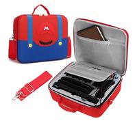 Mario Carrying Case for Nintendo Switch 2 - Portable Hard Messenger Bag for Nintendo Switch 2 / OLED Console, Switch Dock, Pro Controller, Joy-Con Grip and Accessories