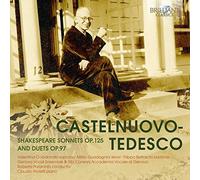 Mario Castelnuo Castelnuovo-Tedesco: Shakespeare Sonnets Op. 12 (CD) (US IMPORT)