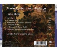 Claudio Curti Gialdino – Castelnuovo-Tedesco: Piano Music – CD