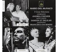 Mario del Monaco - Mario del Monaco Tribute - 3 Great Opera Selections