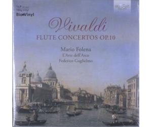 MARIO FOLENA/LARTE D - VIVALDI FLUTE CONCERTOS OP.10 - Vinyl Record - M4z