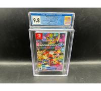 Mario Kart 8 Deluxe Nintendo Switch CGC 9.8 A FACTORY SEALED MINT WATA VGA