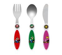 Mario Kart Children's Kids 3pcs Cutlery Set