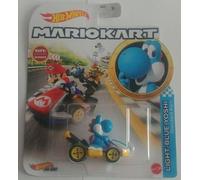 Hot Wheels Mario Kart Light-Blue Yoshi Standard Kart Brand New & Sealed