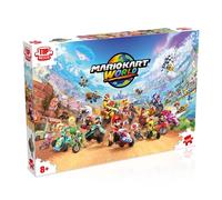 Winning Moves Mario Kart Puzzle 1000 Pieces (+ Poster) - Toys for Kids 10+ Years and All Game Fans, to Play Alone or in Company