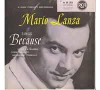 Mario Lanza - Because / Paillasse / Core 'Ngrato / Serenade - 7" EP