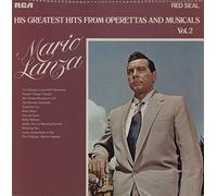 Mario Lanza: His Greatest Hits From Operettas And Musicals Vol. 2 LP