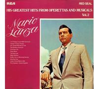 Mario Lanza - Mario Lanza: His Greatest Hits From Operettas And Musicals Vol. 2 LP