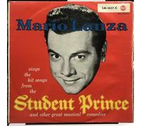 Mario Lanza Sings The Hit Songs From The Student Prince And Other Great Musical Comedies [Vinyl LP]