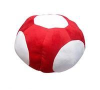 Mario Mushroom Hat Cap Red/White Plush Game Fancy Dress Cosplay Accessory Funny Gift for Adults Kids