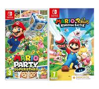 Mario Party Superstars (Nintendo Switch) + Mario + Rabbids Kingdom Battle (Code in Box) (Nintendo Switch)